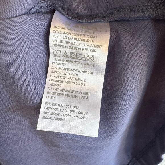 Logo Lori Goldstein Plus 3X Tunic Blue V Neck Short Sleeve Top - Picture 5 of 6